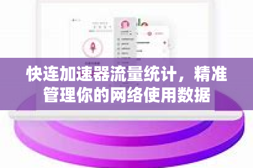 快连加速器流量统计，精准管理你的网络使用数据